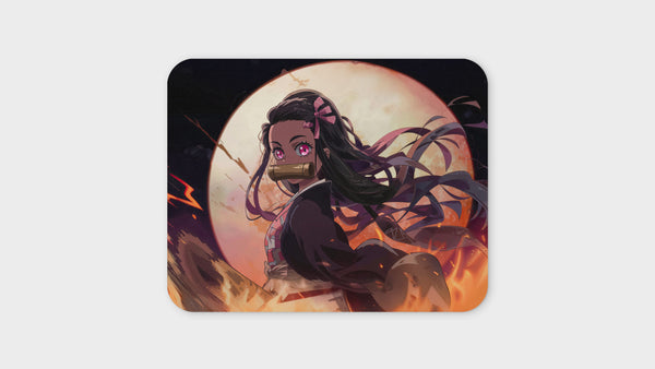 Demon Lily Moon MousePad