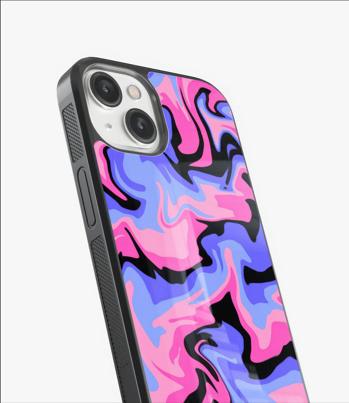 Vivid Currents Glass Case