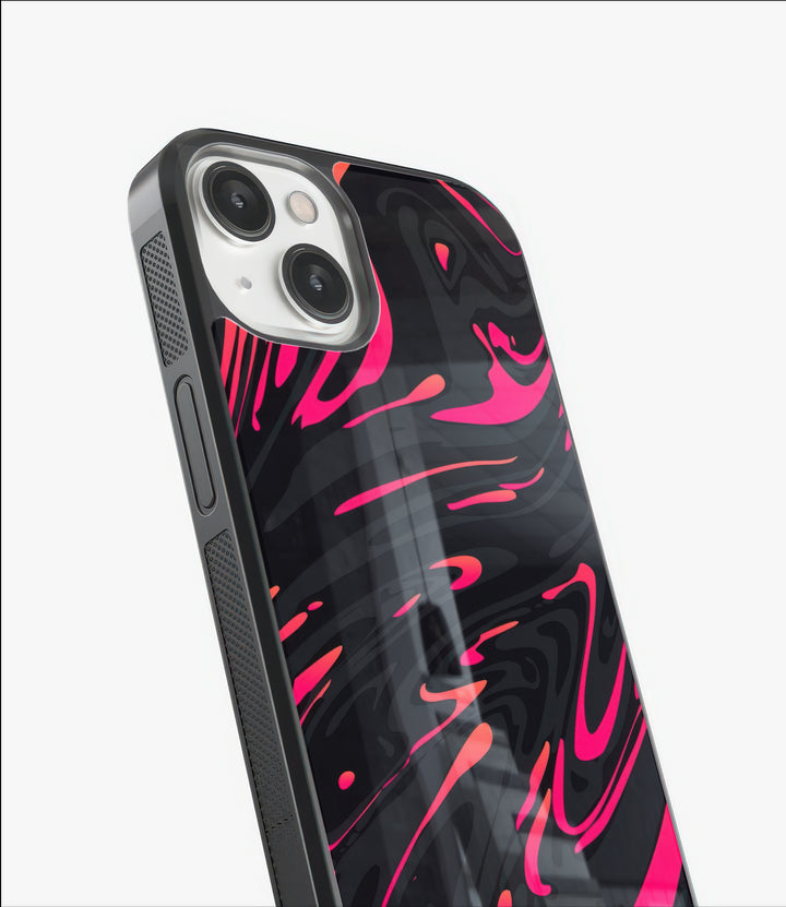 Red Flux Glass Case