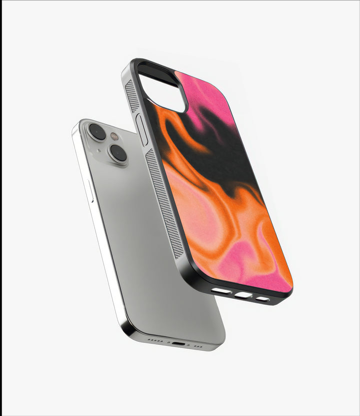 Orange Mix Glass Case