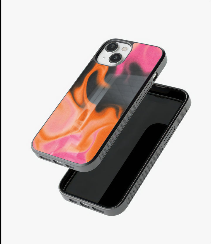Orange Mix Glass Case
