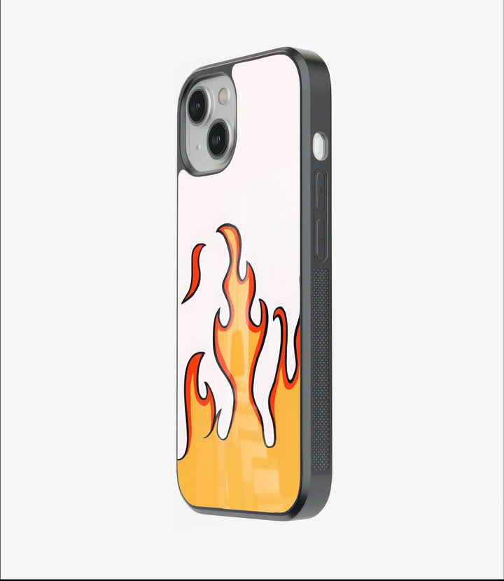 Flame Rush Glass Case