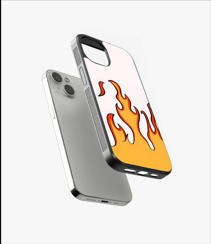 Flame Rush Glass Case