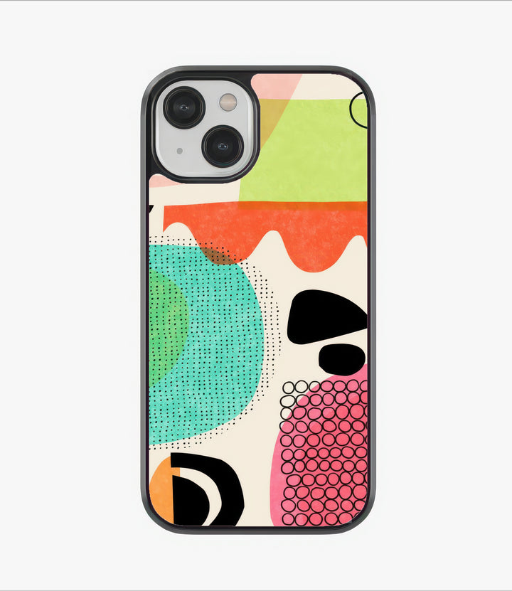 Geo Vibes Glass Case