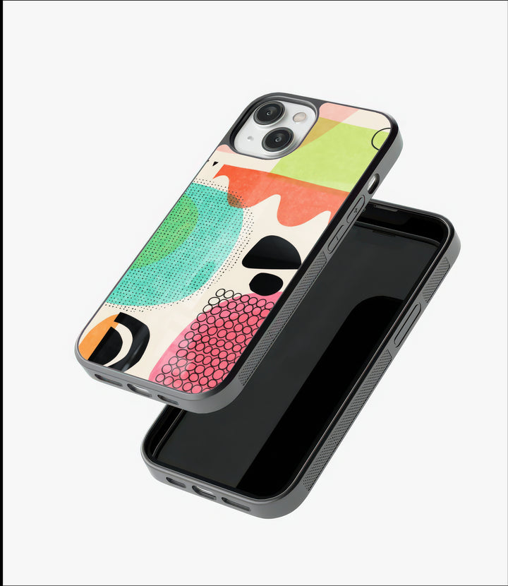 Geo Vibes Glass Case