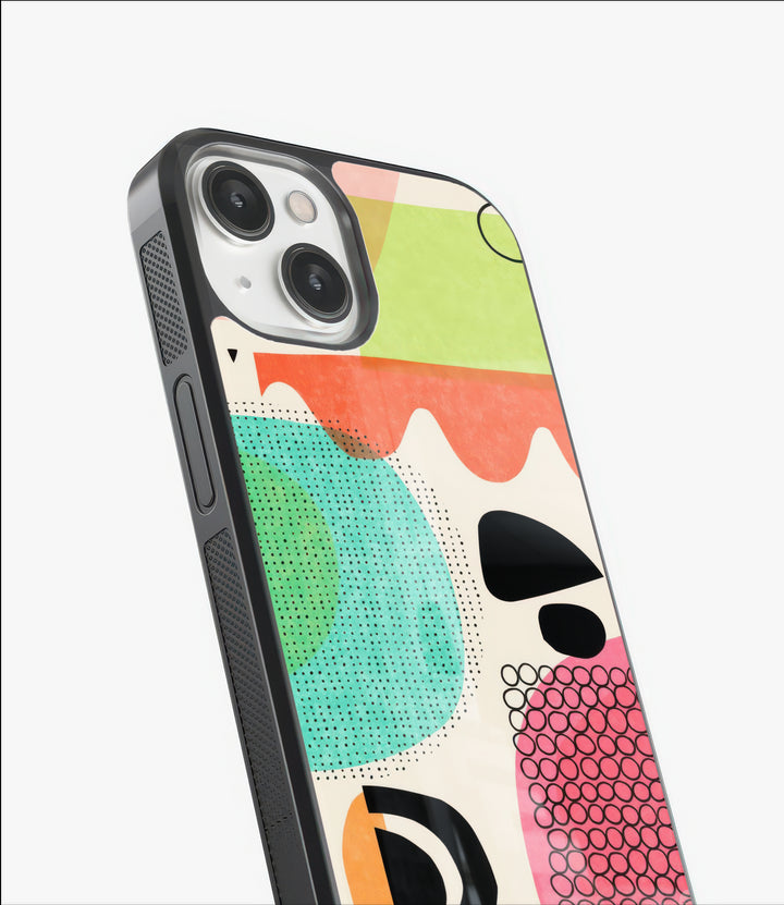 Geo Vibes Glass Case
