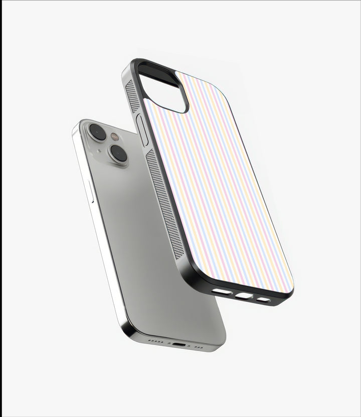 Multi Stripes Glass Case