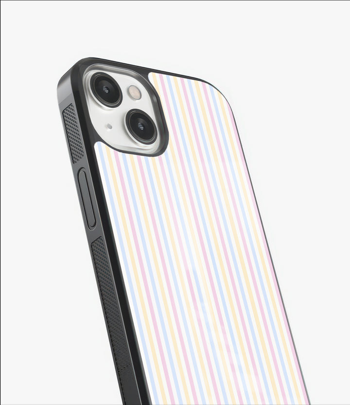 Multi Stripes Glass Case