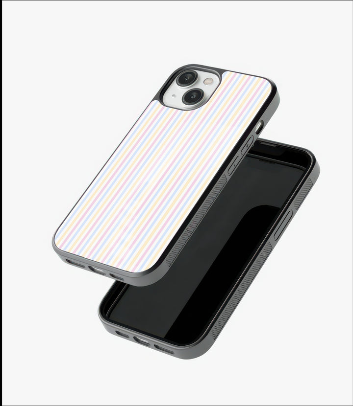 Multi Stripes Glass Case