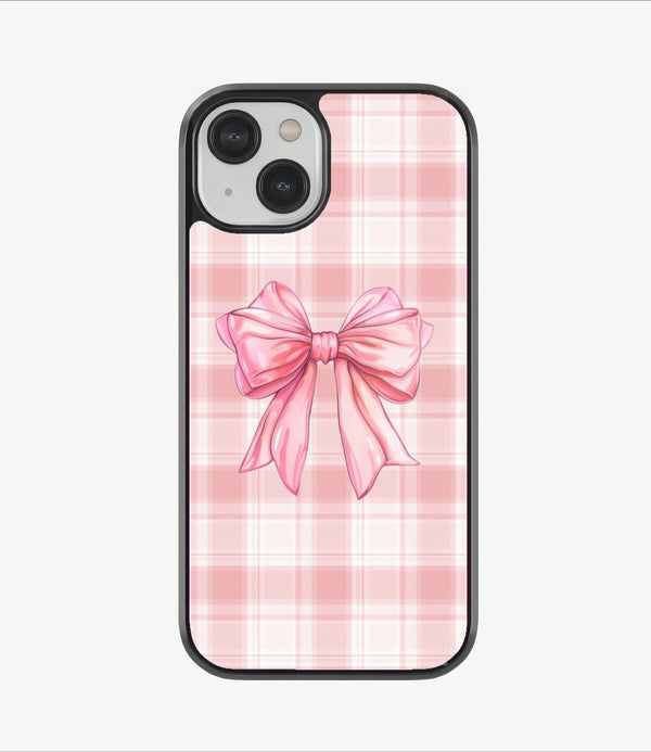 Sweet Ribbon Glass Case