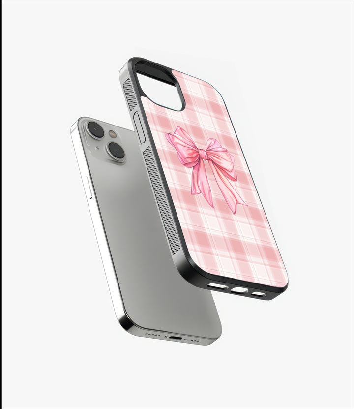 Sweet Ribbon Glass Case