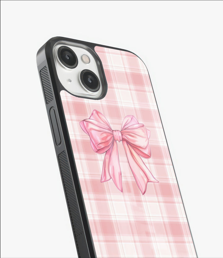 Sweet Ribbon Glass Case