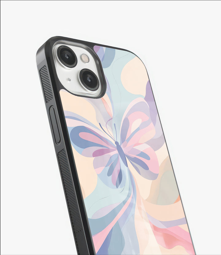 Pastel Wings Glass Case