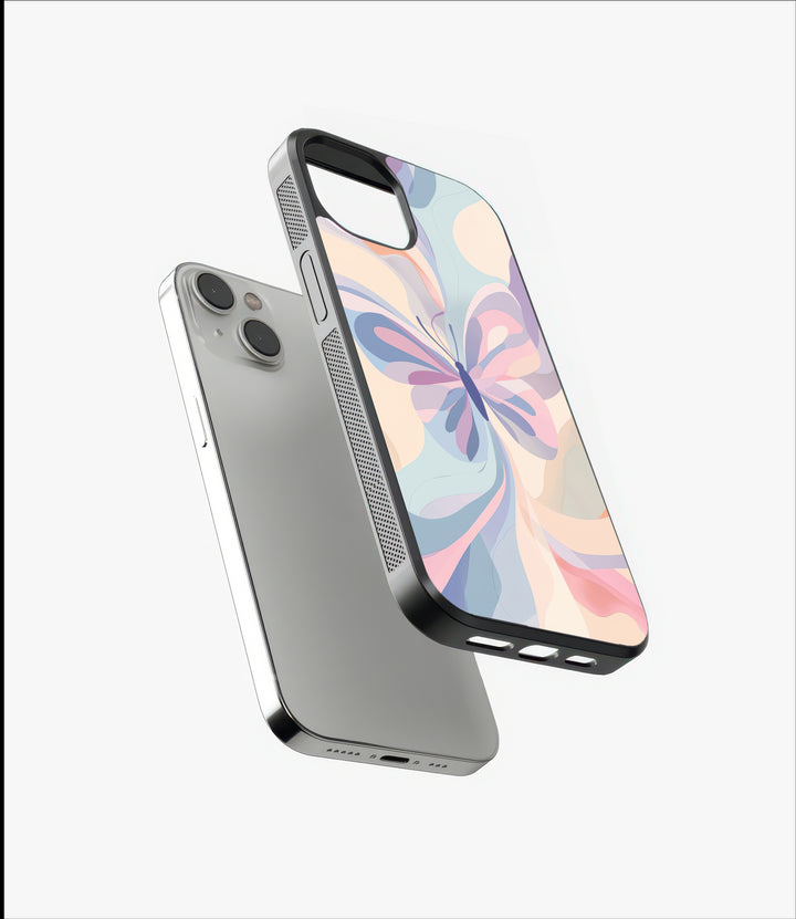 Pastel Wings Glass Case