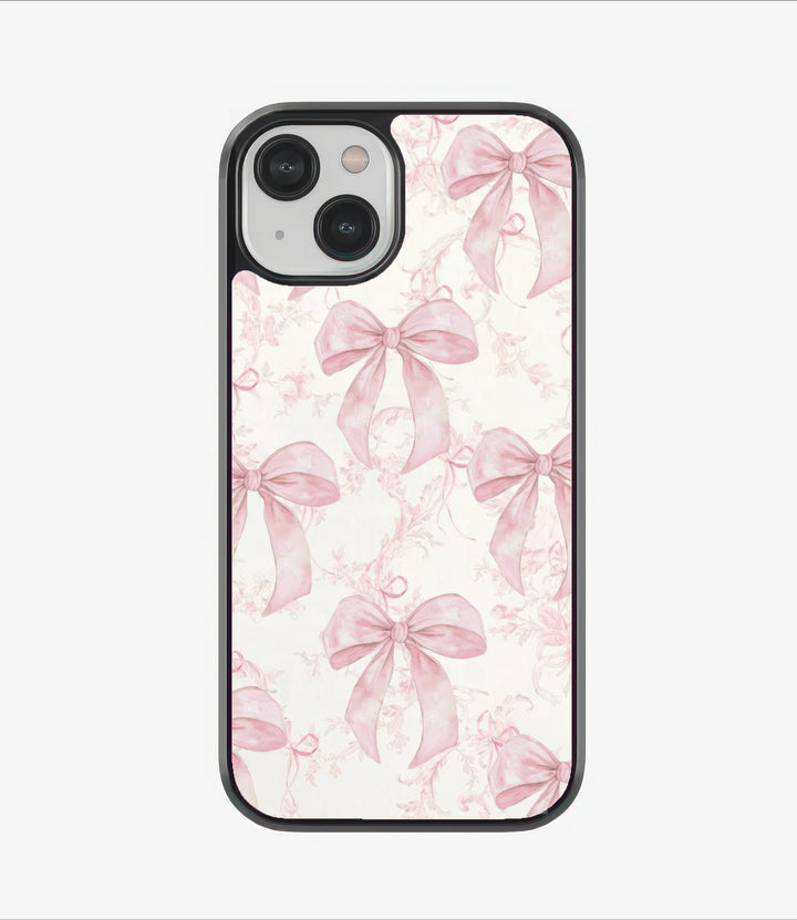 Pastel Bow Ties Glass Case