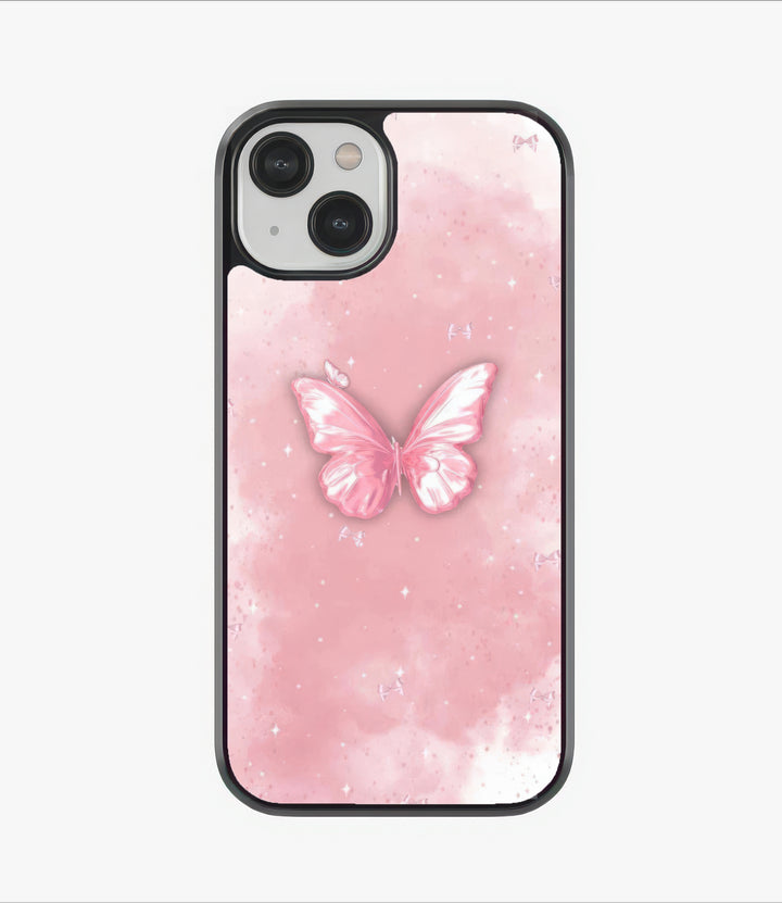 Butterfly Kisses Glass Case