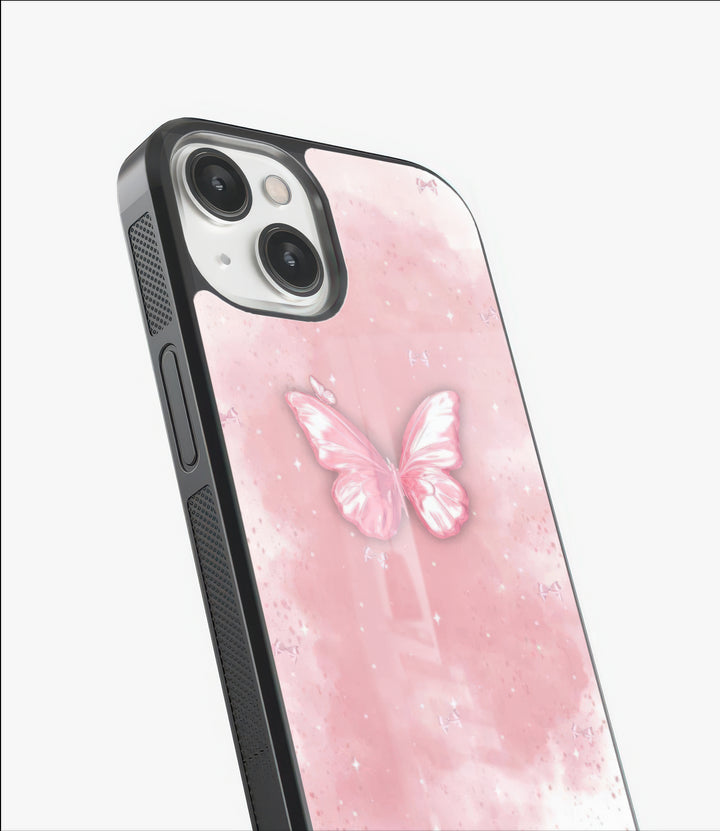 Butterfly Kisses Glass Case
