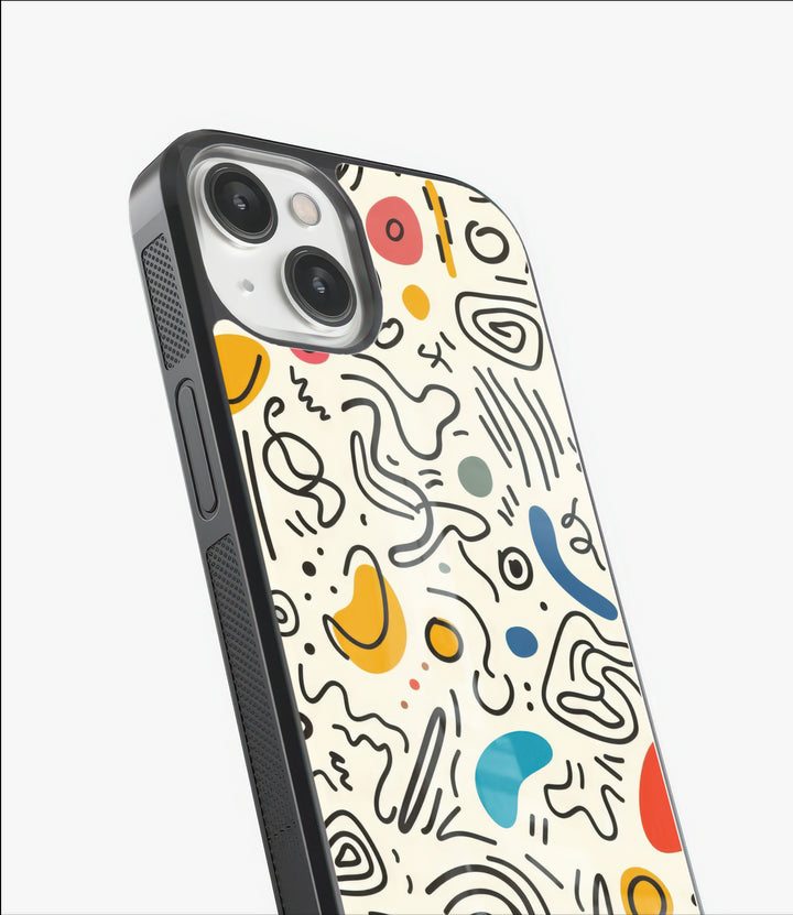 Scribble Pop Glass Case