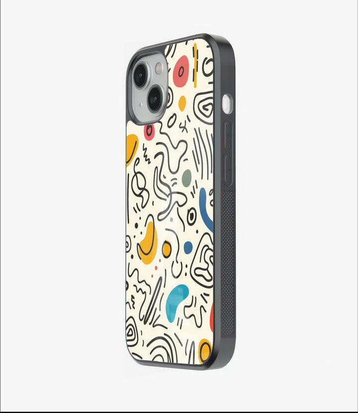 Scribble Pop Glass Case