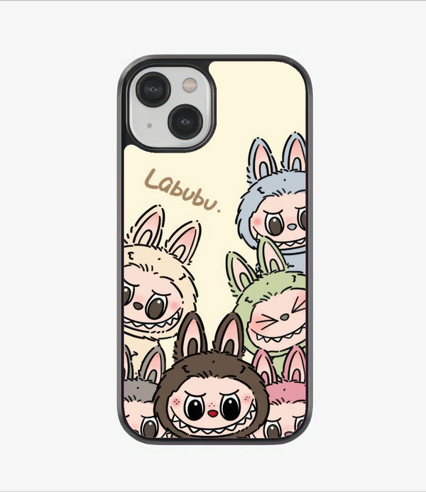 Labubu Squad Glass Case