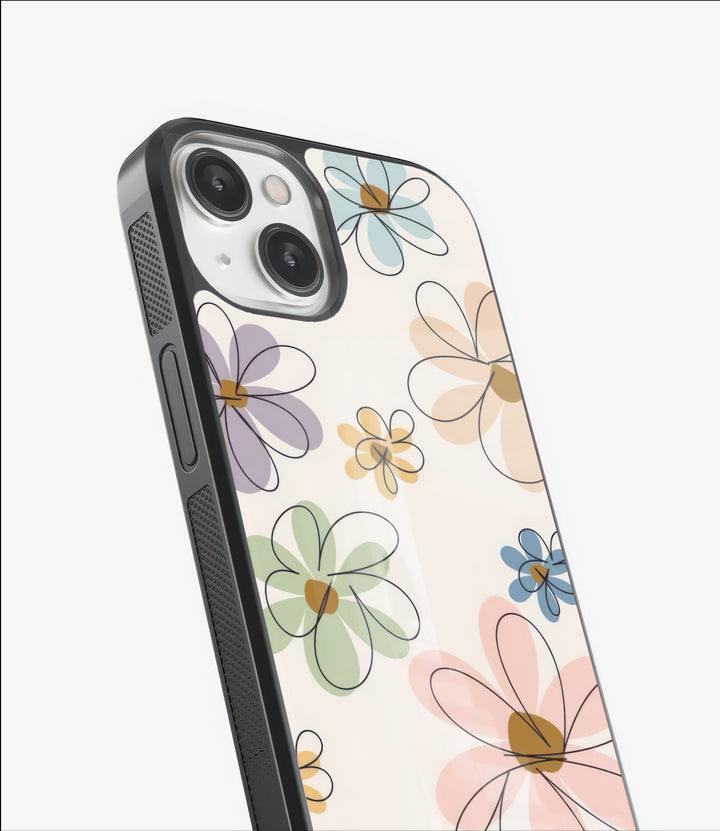 Flower Frolic Glass Case