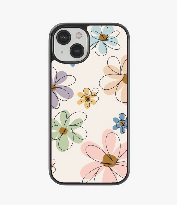 Flower Frolic Glass Case