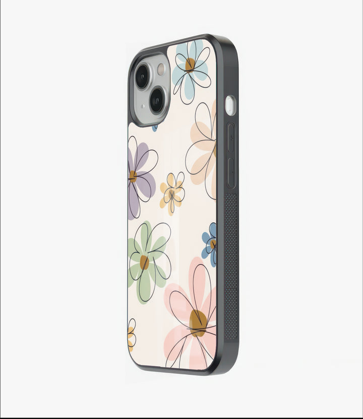 Flower Frolic Glass Case