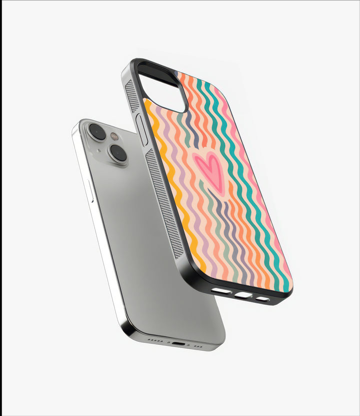Heart in Motion Glass Case
