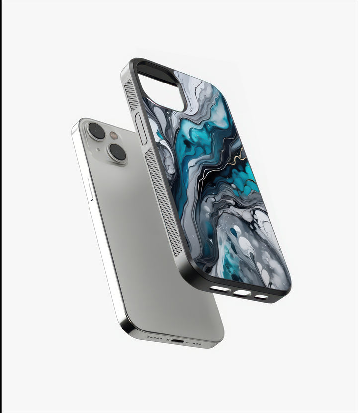 Emerald Marble Glass Case