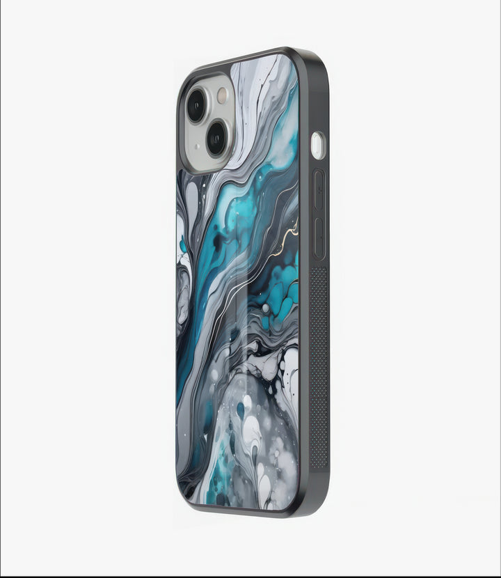 Emerald Marble Glass Case