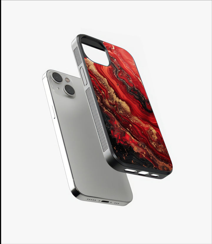 Lava Marble Glass Case