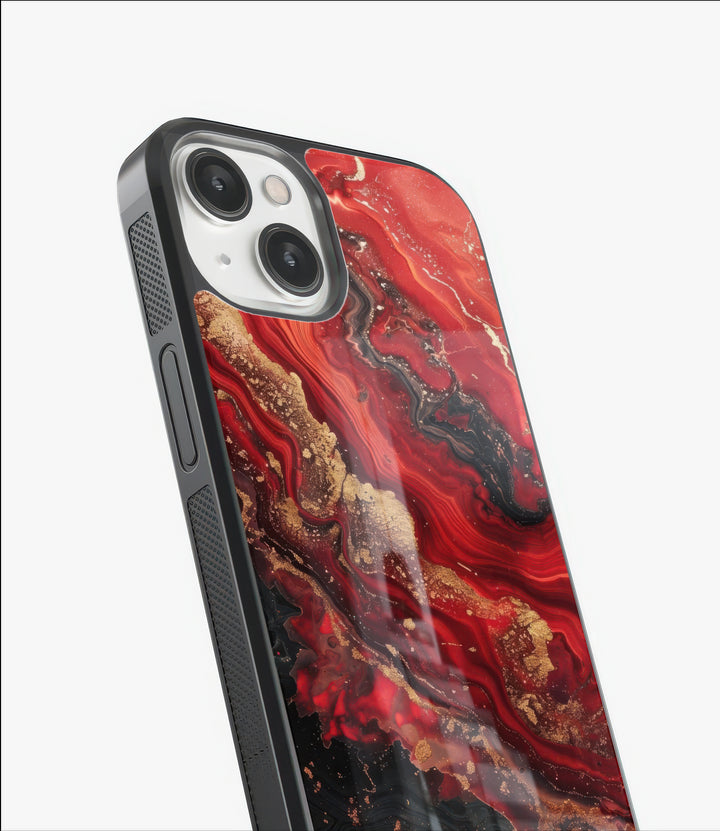 Lava Marble Glass Case