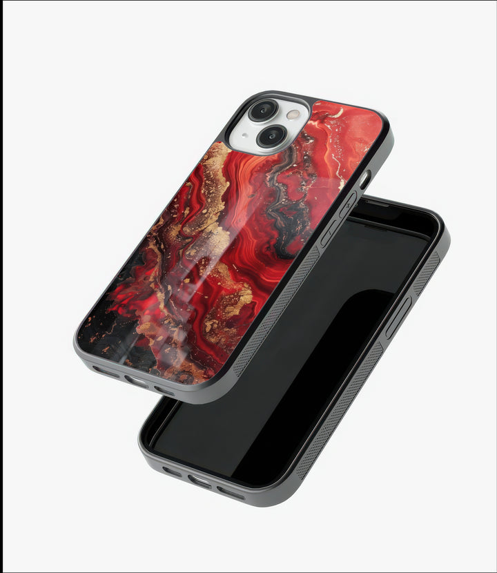 Lava Marble Glass Case