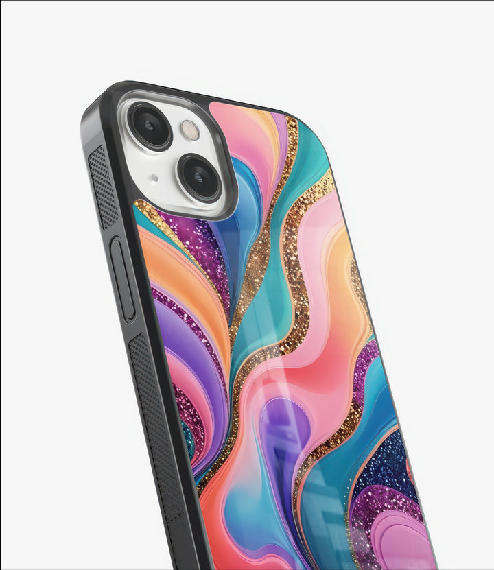 Mix Marble Glass Case