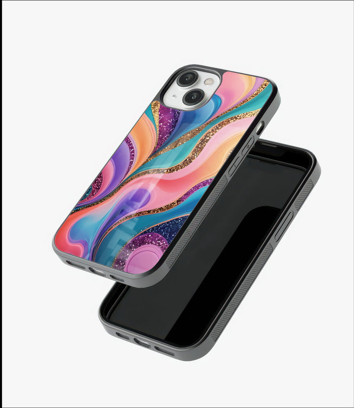Mix Marble Glass Case