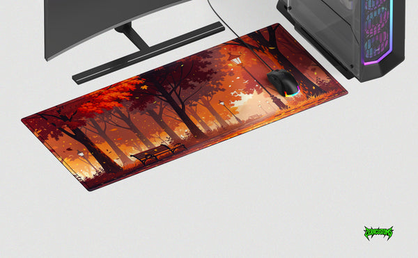 Cozy Autumn Desk Mat