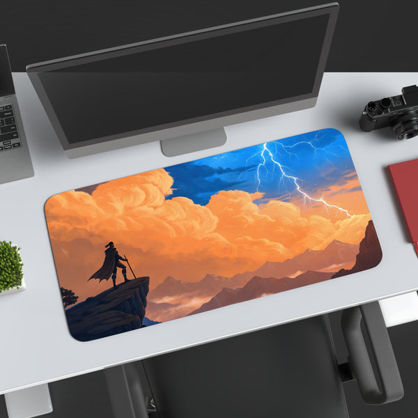 Edge of Thunder Desk Mat