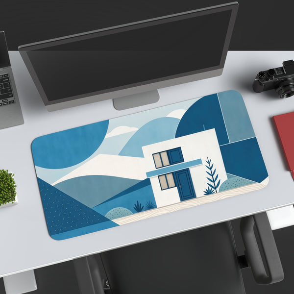 Pastel Blue Home Desk Mat