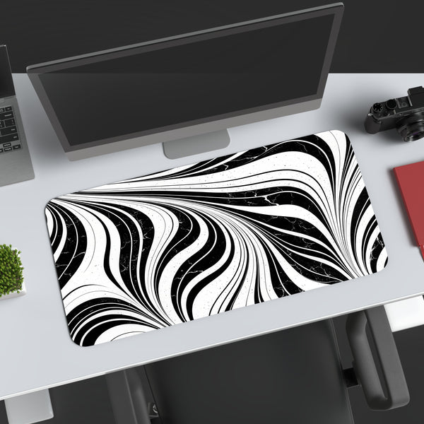 Monochromatic Motion Desk Mat