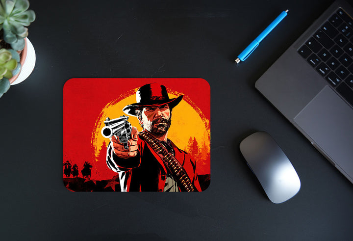 red dead mousepad