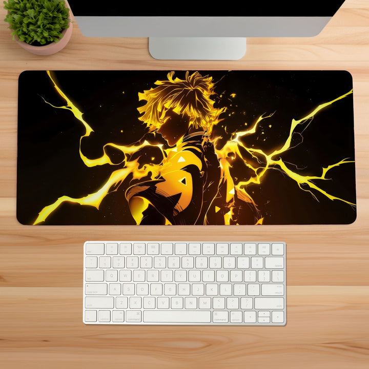 Zenitsu Agatsuma Desk Mat
