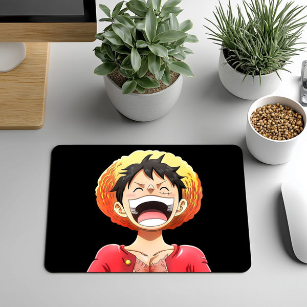 Laughing Luffy MousePad