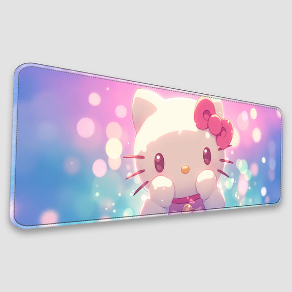 Kawaii Hello Kitty Desk Mat – ZeraCustoms