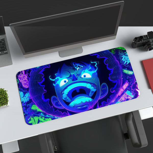 Neon Frenzy Desk Mat