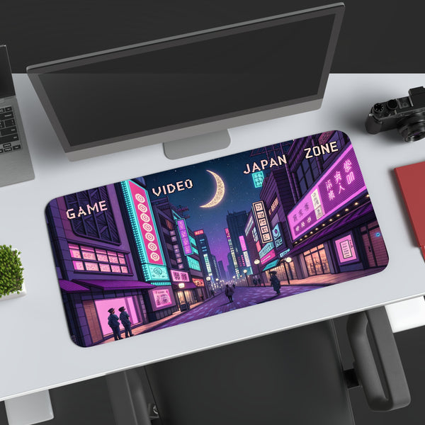 Neon Sign District Desk Mat