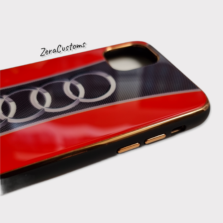 Audi Glass iPhone Case