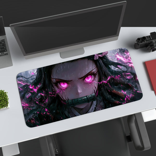 Pink Fury Desk Mat