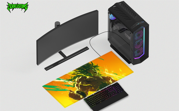 Broly Wrathful Roar Desk Mat