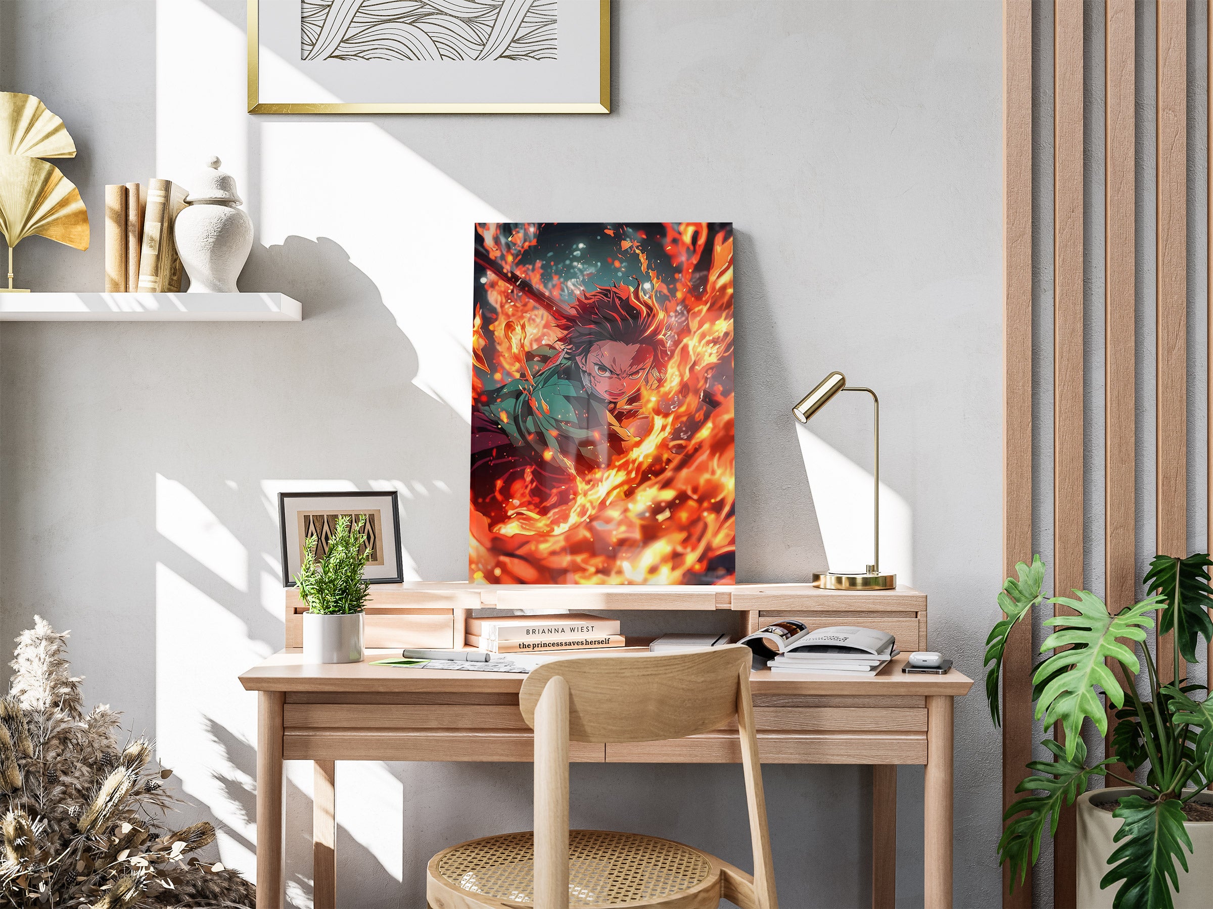Fiery Poster Fiery Tide Walker Metal Poster – ZeraCustoms