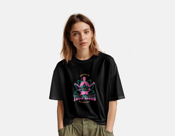 yoga vibes t shirt